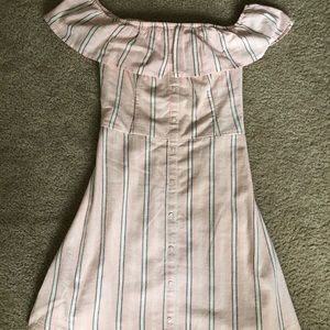 Off the shoulder dress